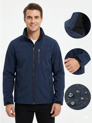 Erkek Su Iticili Rüzgar Gecirmez Mevsimlik Mont