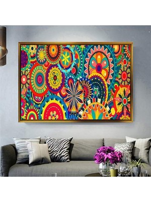 Giyense Altın Çerçeveli Dekoratif Tablo NYY57