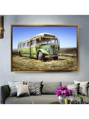 Giyense Altın Çerçeveli Dekoratif Tablo NYY166