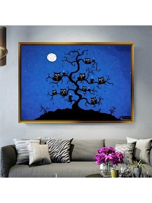 Giyense Altın Çerçeveli Dekoratif Tablo NYY1997