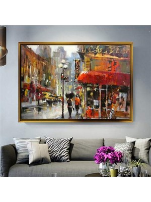 Giyense Altın Çerçeveli Dekoratif Tablo NYY1136