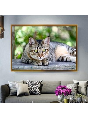 Giyense Altın Çerçeveli Dekoratif Tablo NYY1230