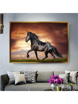 Giyense Altın Çerçeveli Dekoratif Tablo NYY750