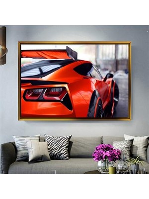 Giyense Altın Çerçeveli Dekoratif Tablo NYY791