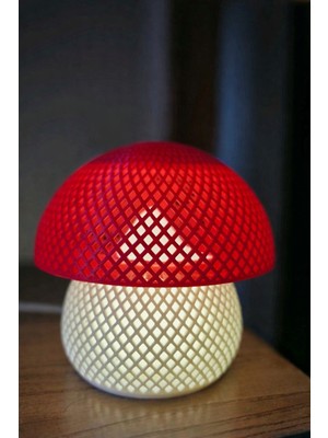 KS Geometrik LED Masa Lambası – Modern Dekor Aydınlatma