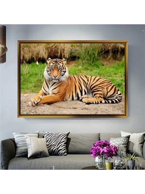 Giyense Altın Çerçeveli Dekoratif Tablo NYY936