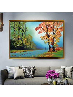 Giyense Altın Çerçeveli Dekoratif Tablo NYY1036