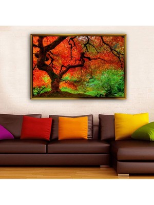 Giyense Altın Çerçeveli Dekoratif Tablo NYY2081