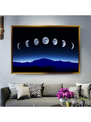 Giyense Altın Çerçeveli Dekoratif Tablo NYY1505