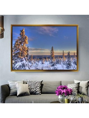 Giyense Altın Çerçeveli Dekoratif Tablo NYY1694