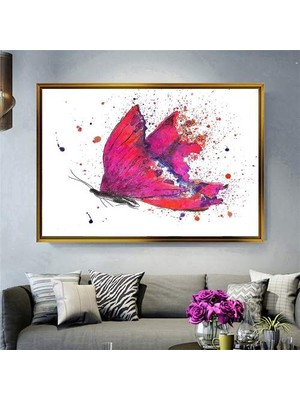 Giyense Altın Çerçeveli Dekoratif Tablo NYY638