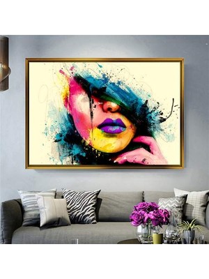 Giyense Altın Çerçeveli Dekoratif Tablo NYY1262