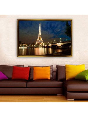 Giyense Altın Çerçeveli Dekoratif Tablo NYY1794