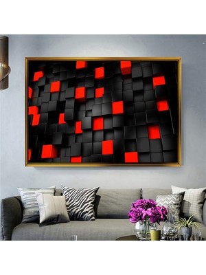 Giyense Altın Çerçeveli Dekoratif Tablo NYY1237