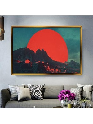 Giyense Altın Çerçeveli Dekoratif Tablo NYY91