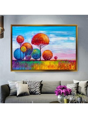 Giyense Altın Çerçeveli Dekoratif Tablo NYY223