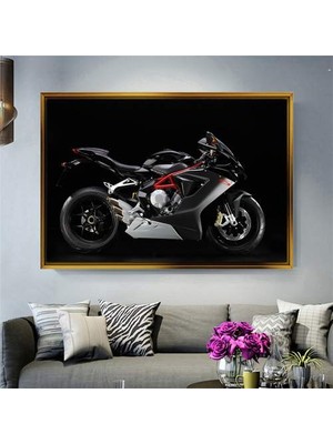 Giyense Altın Çerçeveli Dekoratif Tablo NYY441