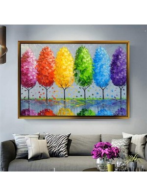 Giyense Altın Çerçeveli Dekoratif Tablo NYY1027