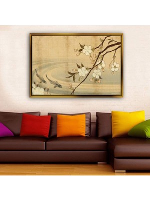 Giyense Altın Çerçeveli Dekoratif Tablo NYY1774