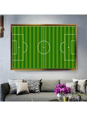 Giyense Altın Çerçeveli Dekoratif Tablo NYY745