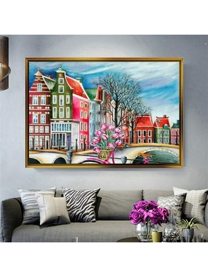 Giyense Altın Çerçeveli Dekoratif Tablo NYY1311