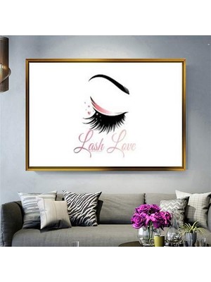 Giyense Altın Çerçeveli Dekoratif Tablo NYY341