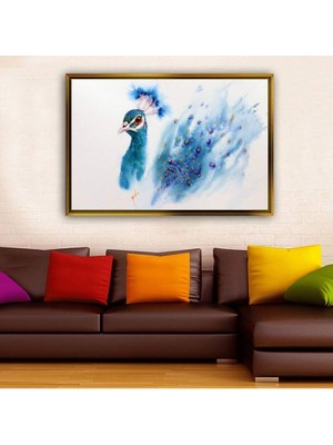 Giyense Altın Çerçeveli Dekoratif Tablo NYY2080