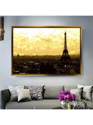 Giyense Altın Çerçeveli Dekoratif Tablo NYY1924