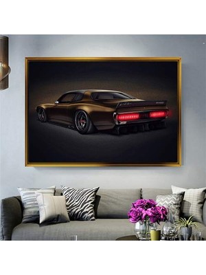 Giyense Altın Çerçeveli Dekoratif Tablo NYY506