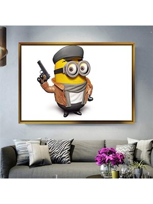 Giyense Altın Çerçeveli Dekoratif Tablo NYY1663