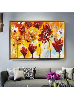 Giyense Altın Çerçeveli Dekoratif Tablo NYY1171