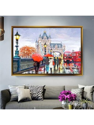 Giyense Altın Çerçeveli Dekoratif Tablo NYY1515