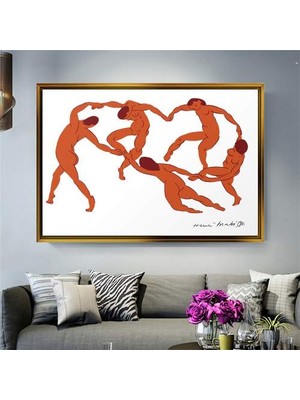 Giyense Altın Çerçeveli Dekoratif Tablo NYY1541