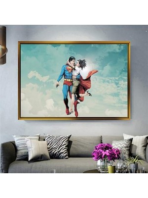 Giyense Altın Çerçeveli Dekoratif Tablo NYY123