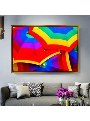 Giyense Altın Çerçeveli Dekoratif Tablo NYY1023