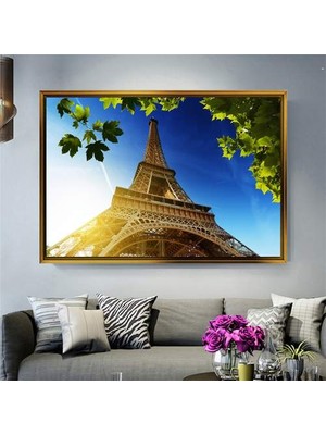 Giyense Altın Çerçeveli Dekoratif Tablo NYY1123