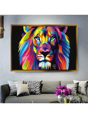 Giyense Altın Çerçeveli Dekoratif Tablo NYY1308