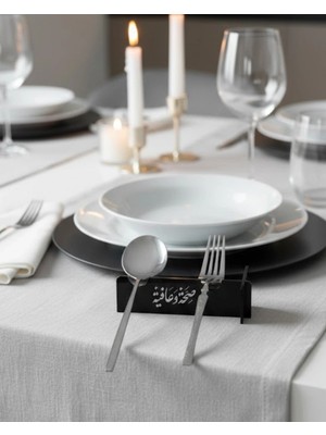 Marsilyan 3D Özel Baskı 6’lı Kaşık Çatal Servis Standı Masa Üstü Düzenleyici