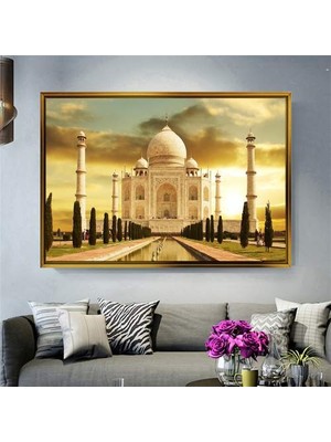 Giyense Altın Çerçeveli Dekoratif Tablo NYY302