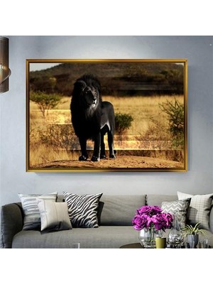 Giyense Altın Çerçeveli Dekoratif Tablo NYY288