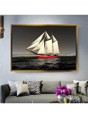 Giyense Altın Çerçeveli Dekoratif Tablo NYY356