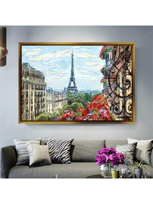 Giyense Altın Çerçeveli Dekoratif Tablo NYY1139