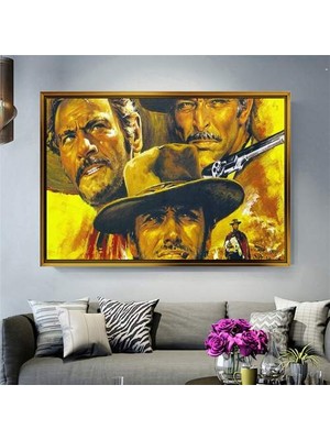 Giyense Altın Çerçeveli Dekoratif Tablo NYY508