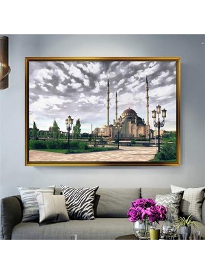 Giyense Altın Çerçeveli Dekoratif Tablo NYY1534