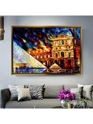 Giyense Altın Çerçeveli Dekoratif Tablo NYY1535