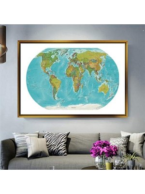 Giyense Altın Çerçeveli Dekoratif Tablo NYY1660