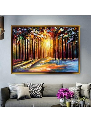 Giyense Altın Çerçeveli Dekoratif Tablo NYY1832