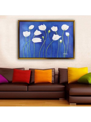 Giyense Altın Çerçeveli Dekoratif Tablo NYY2039