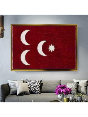 Giyense Altın Çerçeveli Dekoratif Tablo NYY292