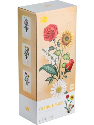 Paradise Sda LZ1659 Loz Çiçek Blokları 568 Parça -Vagon Life 4523